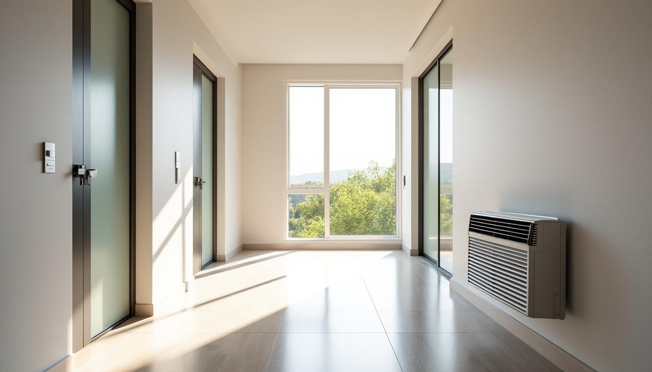 découvrez comment une climatisation dans le couloir peut efficacement rafraîchir les chambres durant l'été, offrant confort et fraîcheur pour toute la maison.