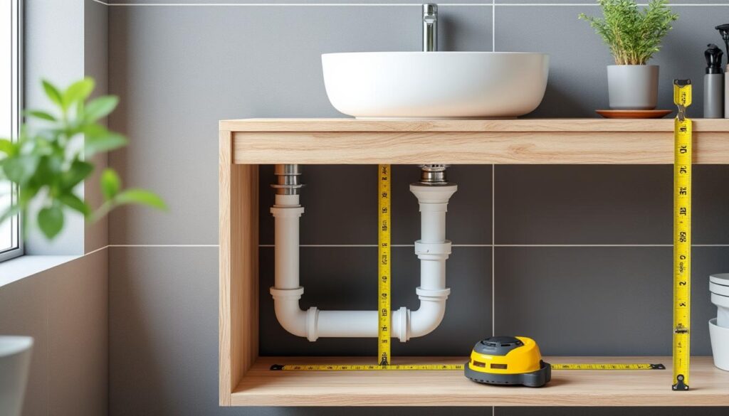 découvrez la hauteur idéale pour l’évacuation d’un lavabo lors de vos travaux de rénovation afin d’assurer un bon écoulement et éviter les problèmes de plomberie.
