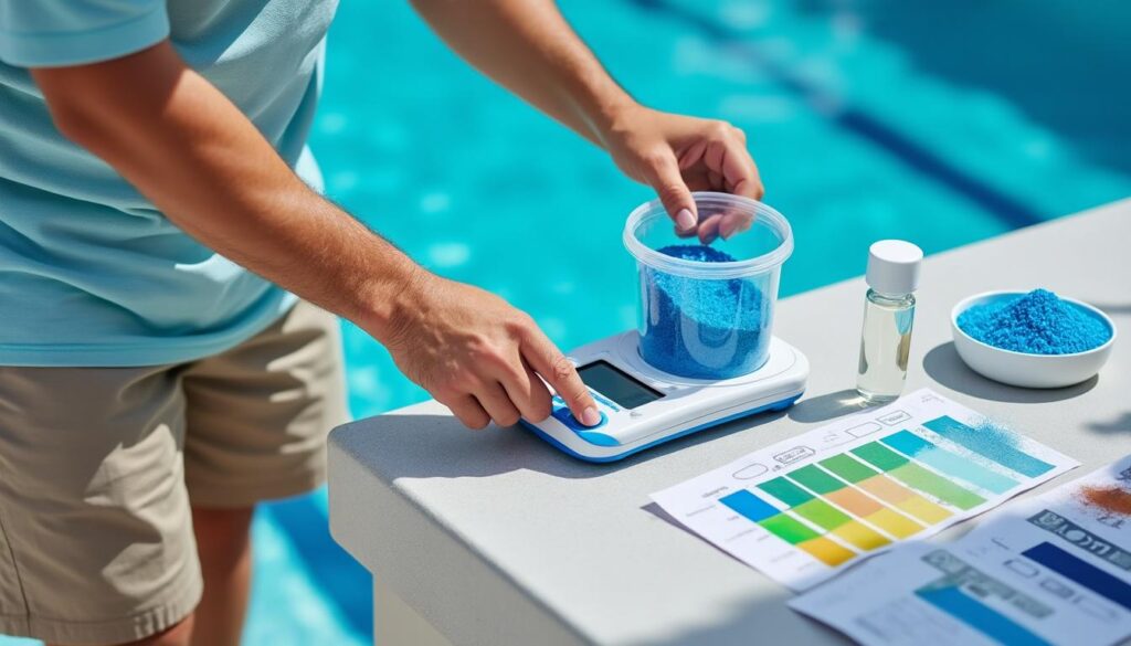 découvrez comment doser correctement le sulfate de cuivre dans votre piscine pour un entretien efficace, préserver l'eau propre et éviter les problèmes d'algues.